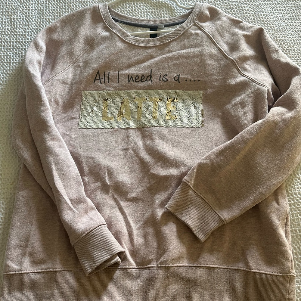 All I need is a latte sweater